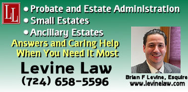 Law Levine, LLC - Estate Attorney in Elk County PA for Probate Estate Administration including small estates and ancillary estates